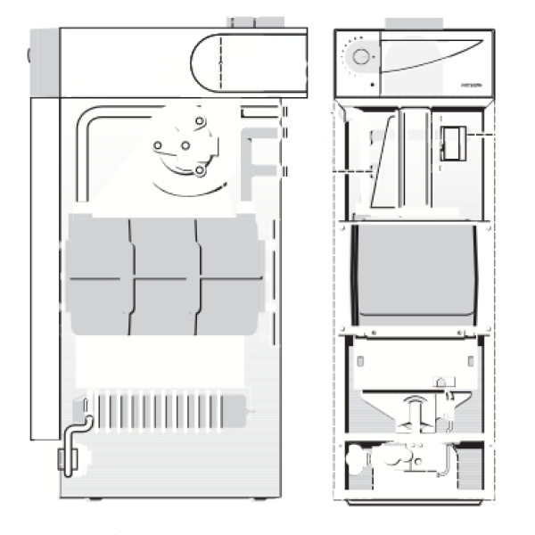 Potterton Kingfisher MF 100CFL