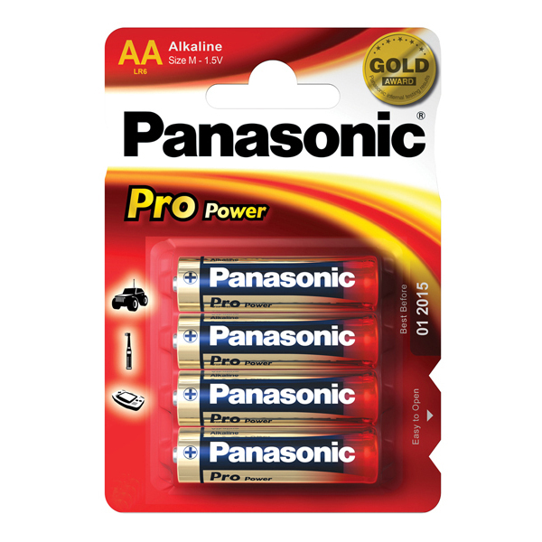 REGEAA4 PANASONIC ALKALINE BATTERIES