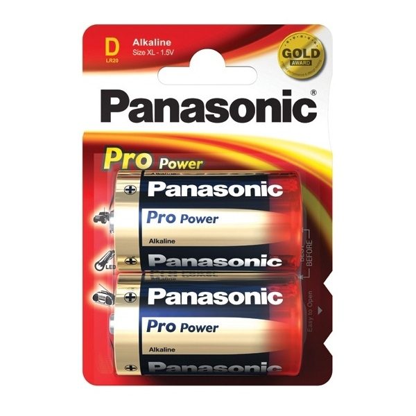 REGED2 PANASONIC ALKALINE BATTERIES