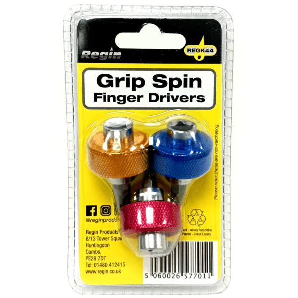 Regin Grip Spin Finger Driver (set of 3) Regk44