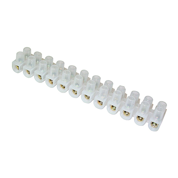 REGQ231 CONNECTOR STRIP 15A PVC 12WAY