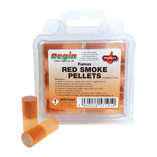 REGS21 Red Fumax Smoke Pellets