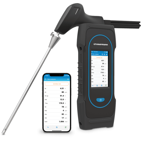 Sauermann Sica 230 Kit 5NDC Combustion Flue Gas Analyser 27605