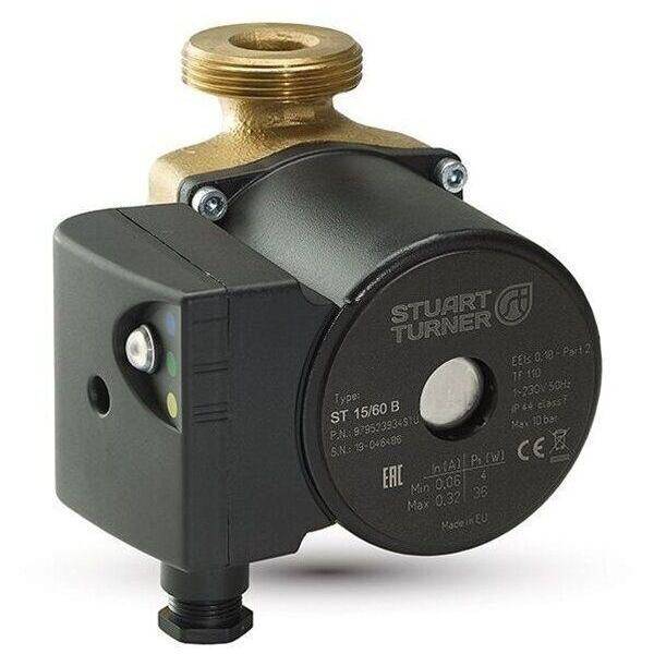 Stuart Turner st15/60b 130 bronze circulat pump 230v 47074